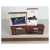 4 Hallmark Harley Davidson Ornaments