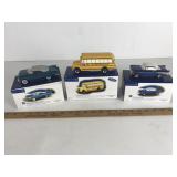 Lot of Department 56 Cars School Bus