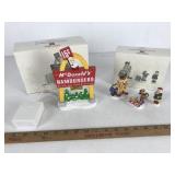 Snowvillage McDonalds Pieces