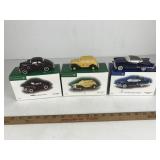 Lot of Dept 56 Vintage Cars