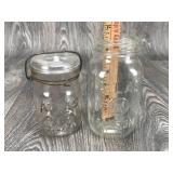 2 Atlas Mason Canning Jars