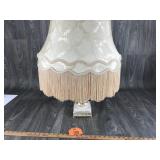 Floral Lamp with Shade