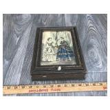 Vintage Hankie Box w/ Hankies