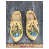Pair of Wooden Dutch Shoes
