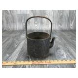 Cast Iron Kettle Bark Finish