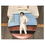 Elvis Presley "Going for a Black Belt" Plate