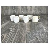 6 Tiffany & Co Camden Hall Demitasse Cups