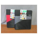 2 Zippered Binders