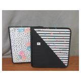 2 Zippered Binders