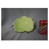 9' Carlton Ware Mojolica Low Leaf Bowl