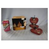 Kleenex Box & Home Sweet Home Sign