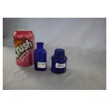 Cobalt Blue Bottles