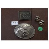belt buckles cuff links
