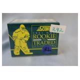 91-92 Score Rookie & Traded Pro Set Sealed