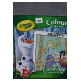 Coloring Books & Pencil Crayons -New