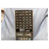 Bolt bin full of T.V / radio parts