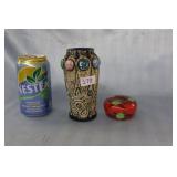 Vase, trinket dish