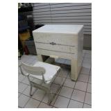 Antique Ironrite machine model 85 w/Chair Antique Ironrite machine model 85 w/Chair