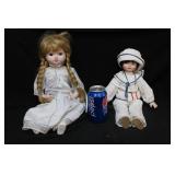 2 porclien dolls 2 porclien dolls