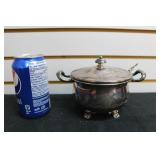 Silver Sugar bowl w spoon Silver Sugar bowl w spoon