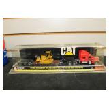 1:87 Scale Peterbuilt w/lowboy and CAT D5M 1:87 Scale Peterbuilt w/lowboy and CAT D5M