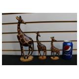 Family of Giraffs (wooden) Family of Giraffs (wooden)