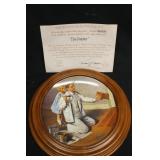 ' The Painter ' Norman Rockwell Collectors plate ' The Painter ' Norman Rockwell Collectors plate