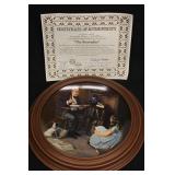'The Storyteller' Norman Rockwell Collectors plate 'The Storyteller' Norman Rockwell Collectors plate