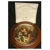 'The Old Scout' Norman Rockwell Collectors plate 'The Old Scout' Norman Rockwell Collectors plate