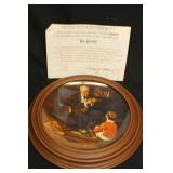 'The Tycoon' Norman Rockwell Collectors plate 'The Tycoon' Norman Rockwell Collectors plate