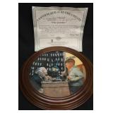 'The Jeweler' Norman Rockwell Collectors plate 'The Jeweler' Norman Rockwell Collectors plate