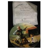 'The Banjo Player' Norman Rockwell Collectors plae 'The Banjo Player' Norman Rockwell Collectors plae