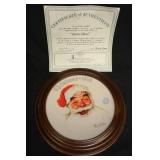 'Santa Clause' Norman Rockwell Collectors plate 'Santa Clause' Norman Rockwell Collectors plate