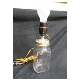 Mason Jar lamp Mason Jar lamp
