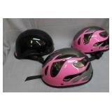 3 non DOT helmets 2 sm 1 ex sm 3 non DOT helmets 2 sm 1 ex sm