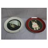 2 Cat plates 2 Cat plates