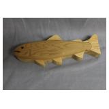 Carved wooden fish Carved wooden fish