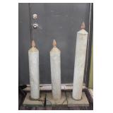 3 / Vintage Aluminum Display Lights 3 / Vintage Aluminum Display Lights