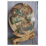 Decorative Plate and holder Decorative Plate and holder
