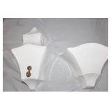 Wall mounted flower planter with water decanter Wall mounted flower planter with water decanter