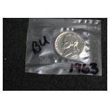 1963 uncirculated United States Nickle 1963 uncirculated United States Nickle