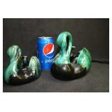 Blue Mountain Pottery Swans Blue Mountain Pottery Swans