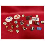 Vintage pins & buttons