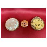 Vintage make up compacts