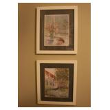 2/ 12.5' x14.5' Framed Pictures 2/ 12.5' x14.5' Framed Pictures