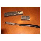 Antique Straight Balde Razor Antique Straight Balde Razor