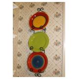 Plate Hanger and Plates Plate Hanger and Plates