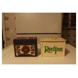 2 Recipe Boxes 2 Recipe Boxes