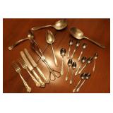 Silver plated dinner ware Silver plated dinner ware