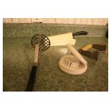 Mashers egg slicer and knife w sharpener Mashers egg slicer and knife w sharpener
